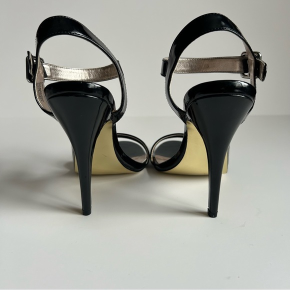 Slightly Used | Steve Madden | Black Strap Heels | Size 7 - Picture 5 of 9